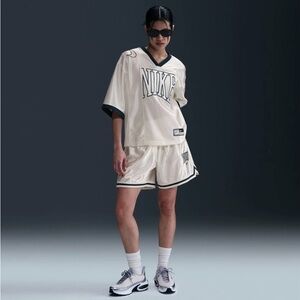 Nike Women's Athletic Shorts in Cream